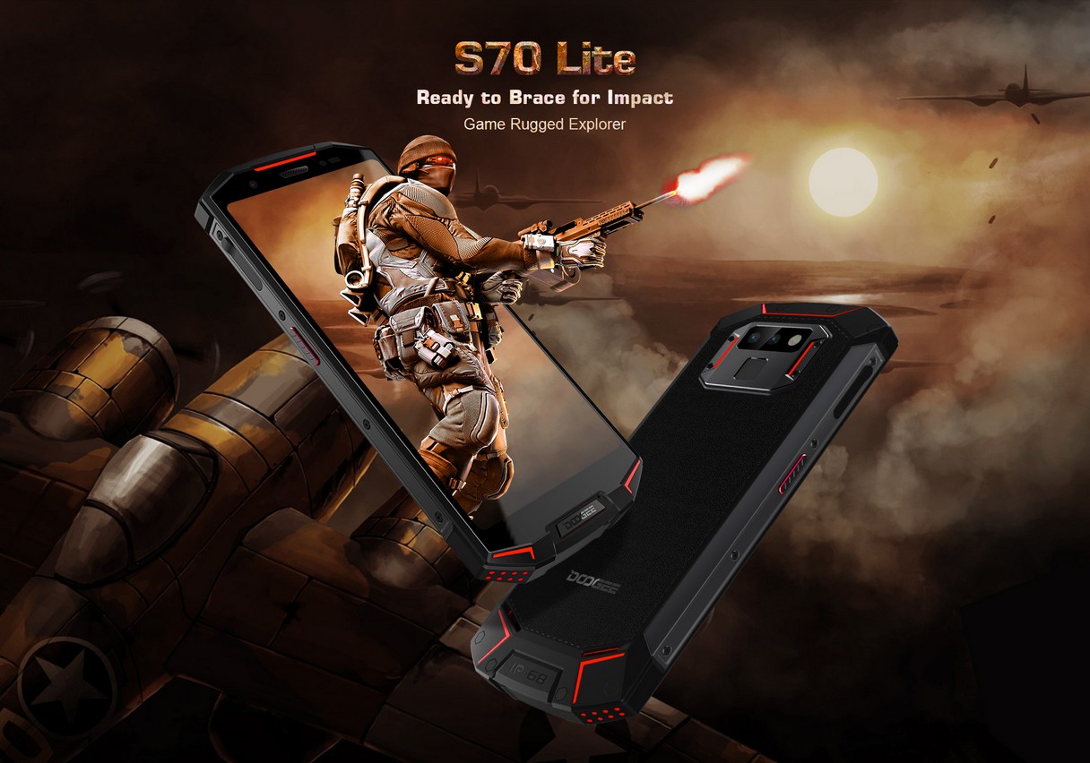 Doogee S70 Lite - защищенный игровой смартфон